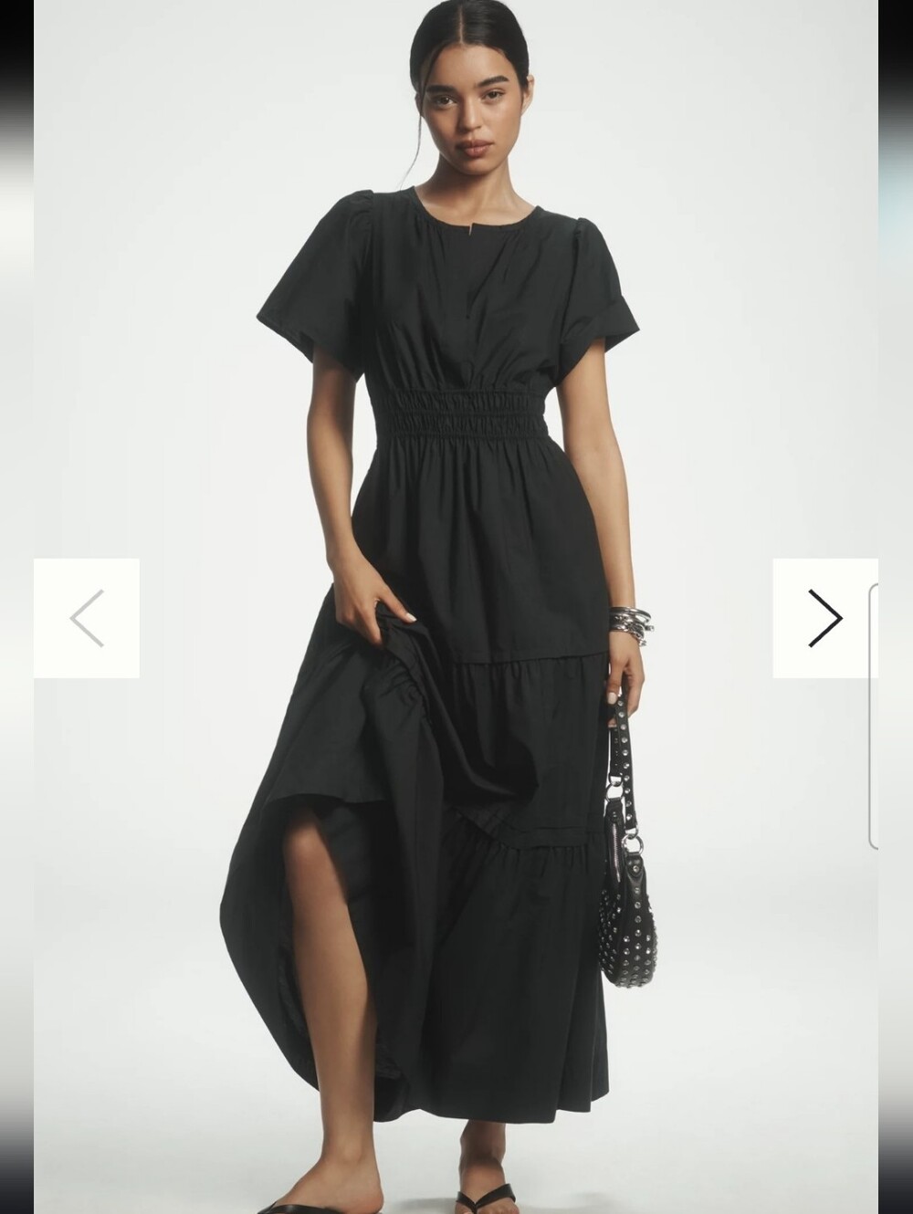 Anthropologie The Somerset Maxi Dress Im Black
